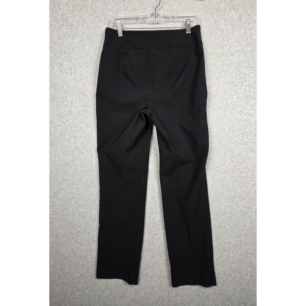 Shape FX Newport News Pants Womens 13 Black‎ Stretch Dress Career Straight Leg - Picture 2 of 13